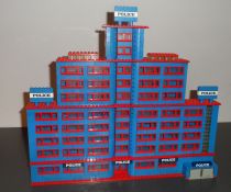 LEGO 8 x Prisma Stein 1x4 1x6 1x8 Eisenbahn Zug vintage schwarz weiß rot 